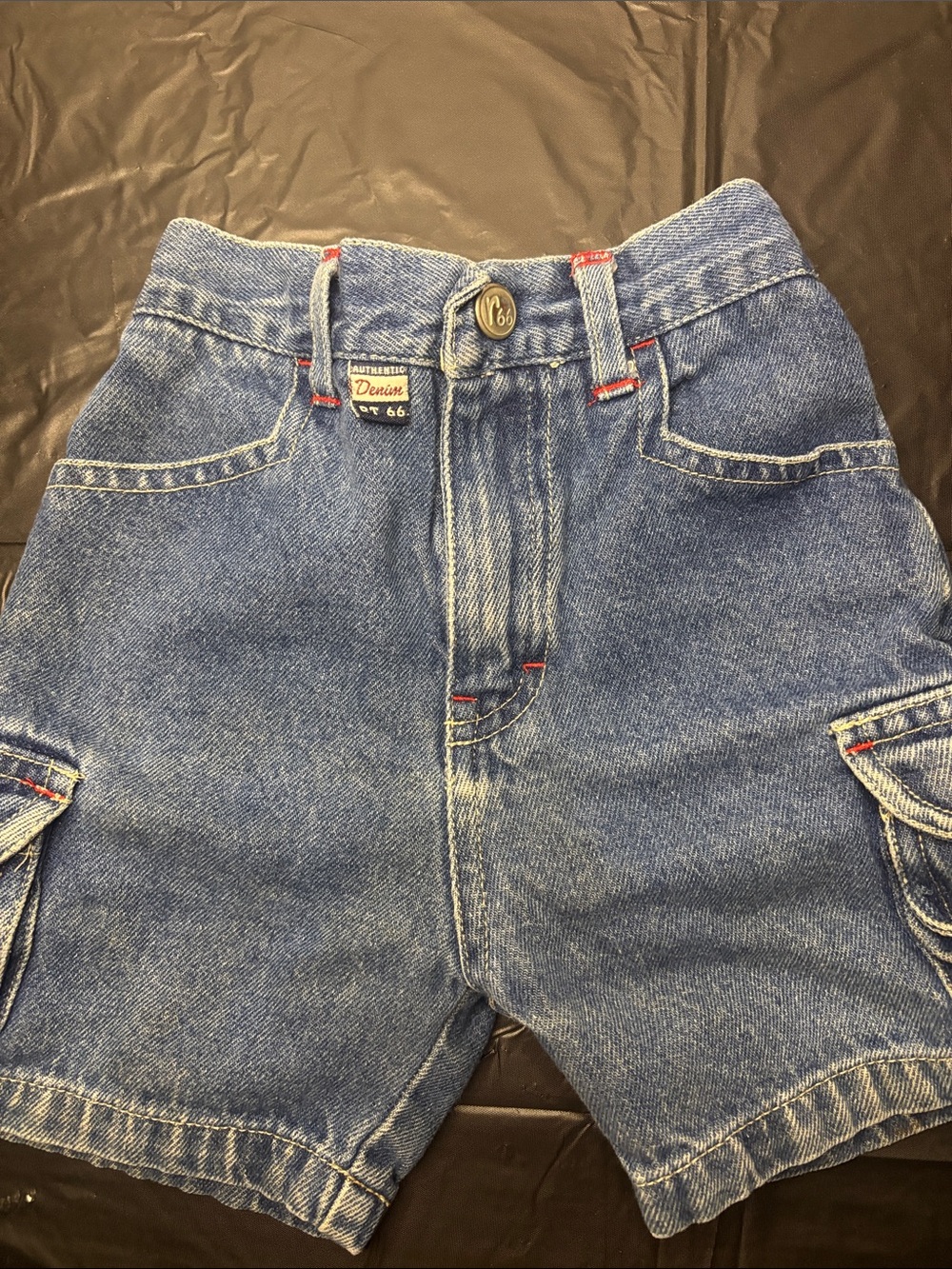 Babies Denim Cargo Shorts